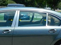BMW 7 SERIES 4dr QAA Stainless 6pcs Pillar Trim PP25918