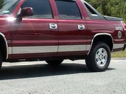 CHEVROLET AVALANCHE 4dr QAA Stainless 10pcs Rocker Panel Trim TH40198