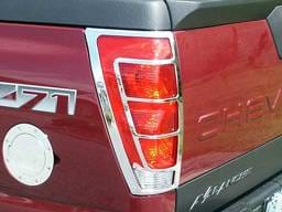 AVALANCHE 4dr QAA Chrome ABS plastic 2pcs Tail Light Bezels TL42185