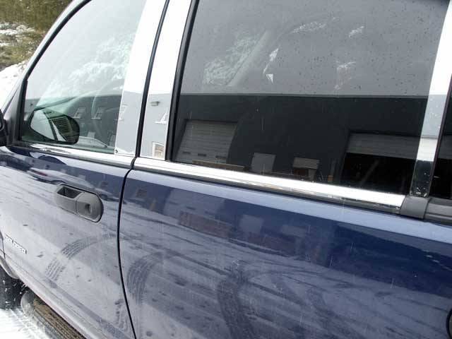 MERCURY MOUNTAINEER 4dr QAA Stainless 4pcs Window Sill Accent WS44330