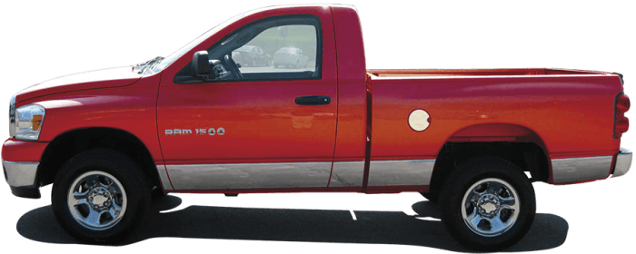 DODGE RAM 4dr QAA Stainless 10pcs Rocker Panel Trim TH42933 thumbnail 2