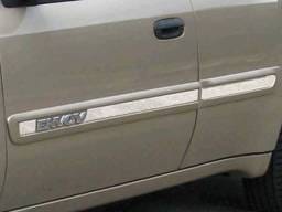 GMC ENVOY 4dr QAA Stainless 6pcs Rocker Panel Trim TH42294
