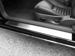 FORD THUNDERBIRD 2dr QAA Stainless 2pcs Door Sill Trim DS43670