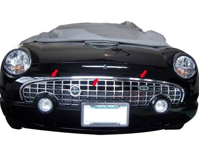 FORD THUNDERBIRD 2dr QAA Stainless 1pcs Grille Accent SG43670