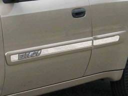 GMC ENVOY 4dr QAA Stainless 6pcs Rocker Panel Trim TH42293