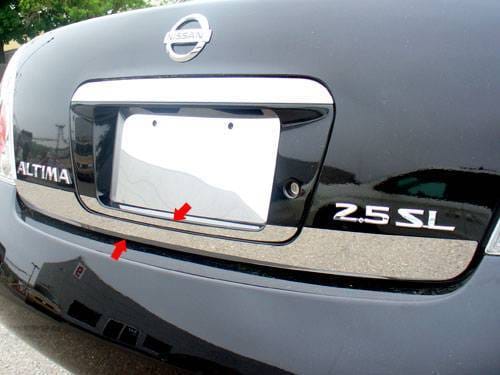 Fits Nissan ALTIMA 4dr QAA Stainless 2pcs Rear Deck Accent RD22550