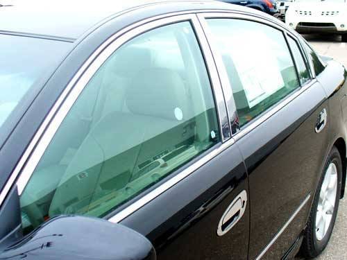 Fits Nissan ALTIMA 4dr QAA Stainless 10pcs Window Accent Package WP22550