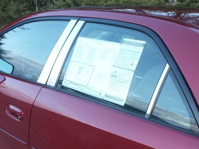 CADILLAC CTS 4dr QAA Stainless 6pcs Pillar Trim PP43251