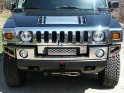 HUMMER H2 4dr QAA Stainless 5pcs Front Bumper Accent HV43007