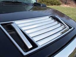 HUMMER H2 4dr QAA Stainless 10pcs Hood Accent HV43006