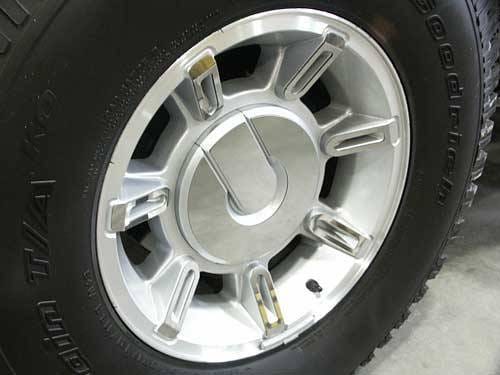 HUMMER H2 4dr QAA Stainless 36pcs Wheel Skin Accent HV43019