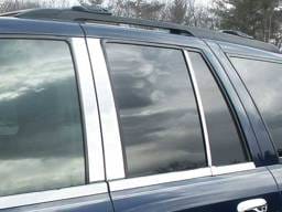 ISUZU ASCENDER 4dr QAA Stainless 6pcs Pillar Trim PP42294