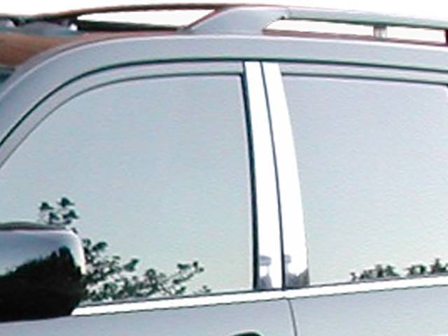 LEXUS GX470 4dr QAA Stainless 4pcs Pillar Trim PP24124