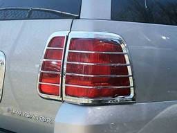 NAVIGATOR 4dr QAA Chrome ABS plastic 4pcs Tail Light Bezels TL43655