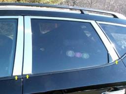 Fits Nissan MURANO Crew Cab QAA Stainless 6pcs Pillar Trim PP24591