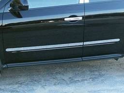 Fits Nissan MURANO 4dr QAA Stainless 4pcs Rocker Panel Trim TH24590