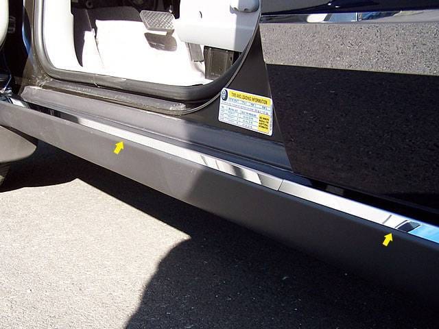 SATURN VUE 4dr QAA Stainless 4pcs Door Sill Rocker Trim ST43440