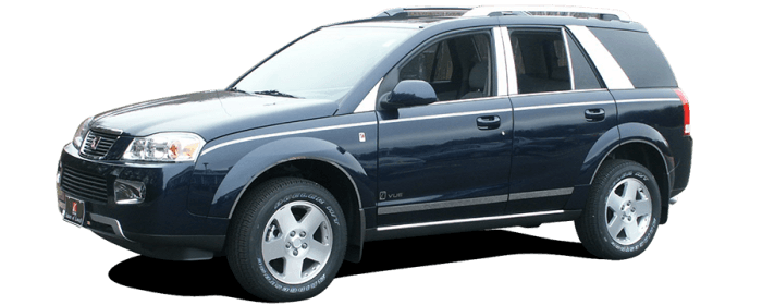 SATURN VUE 4dr QAA Stainless 4pcs Door Sill Rocker Trim ST43440 thumbnail 2