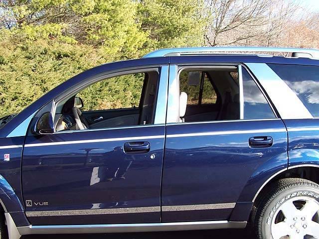 SATURN VUE 4dr QAA Stainless 10pcs Pillar Trim PP43442