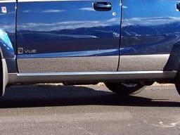 SATURN VUE 4dr QAA Stainless 4pcs Rocker Panel Trim TH43441