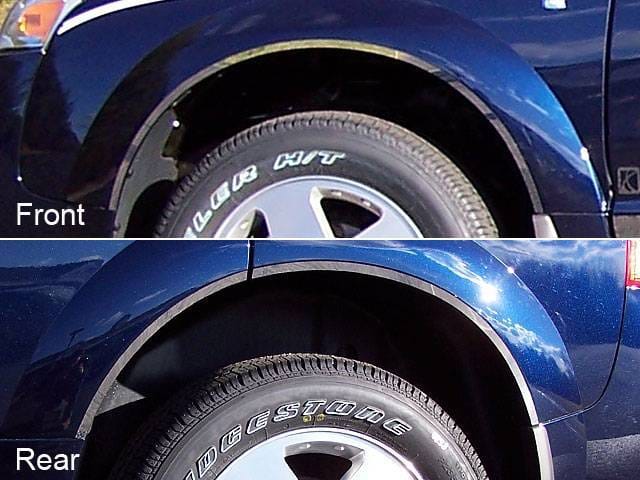 SATURN VUE 4dr QAA Stainless 6pcs Wheel Well Accent WQ43440