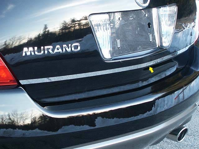 Fits Nissan MURANO 4dr QAA Stainless 1pcs Tailgate Accent RT24590