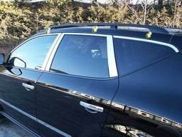 Fits Nissan MURANO 4dr QAA Stainless 6pcs Window Accent Package WP24591