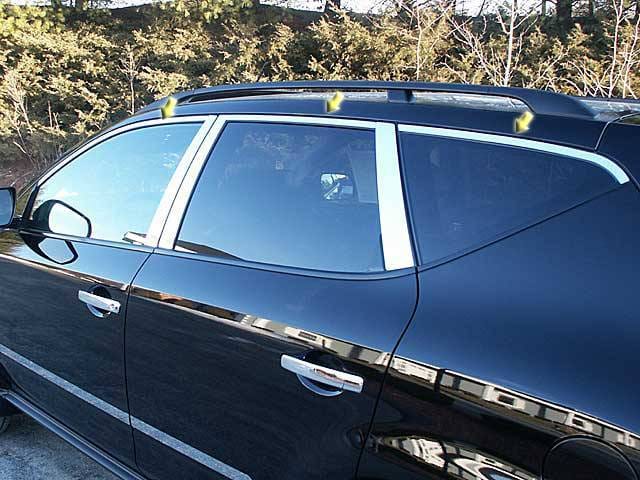 Fits Nissan MURANO 4dr QAA Stainless 6pcs Window Accent Package WP24591