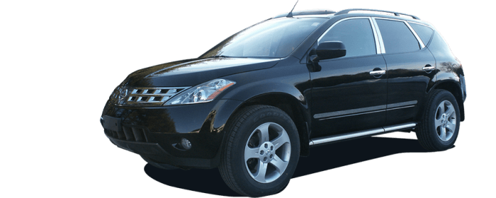 Fits Nissan MURANO 4dr QAA Stainless 6pcs Window Accent Package WP24591 thumbnail 3