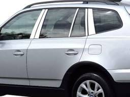 BMW X3 4dr QAA Stainless 10pcs Pillar Trim PP25942