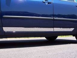 TOYOTA COROLLA 4dr QAA Stainless 4pcs Rocker Panel Trim TH24113