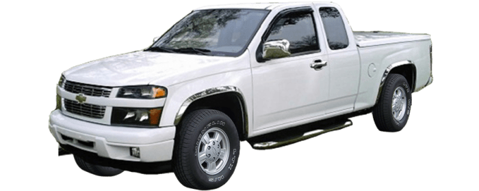 CHEVROLET COLORADO 4dr QAA Stainless 4pcs Window Sill Accent WS44150 thumbnail 3