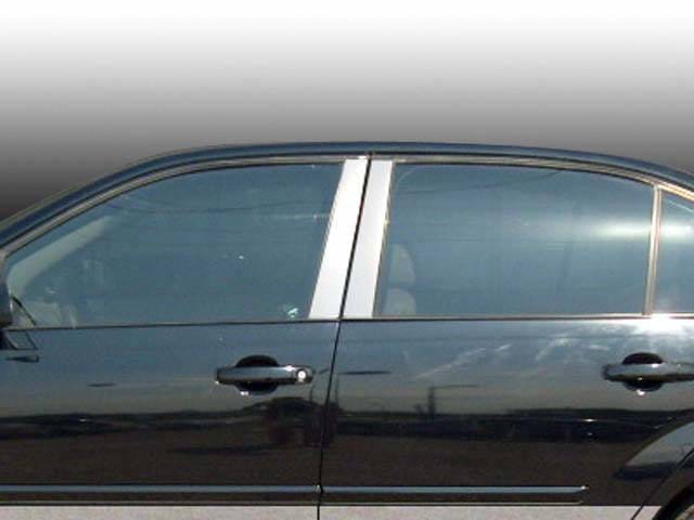 CHEVROLET MALIBU 4dr QAA Stainless 6pcs Pillar Trim PP44106