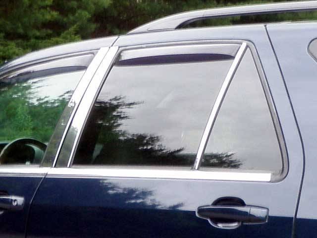 CADILLAC SRX 4dr QAA Stainless 6pcs Pillar Trim PP44261