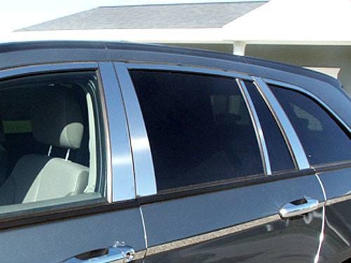 CHRYSLER PACIFICA 4dr QAA Stainless 8pcs Pillar Trim PP44751