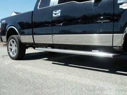 F-150 Super Cab, 5.5' bed, w/ Flares QAA  10pcs Rocker Panel Trim TH44301