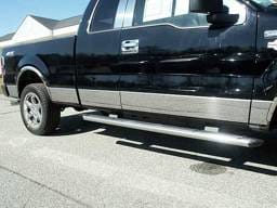 F-150 Super Cab, 5.5' bed, NO Flares QAA  10pcs Rocker Panel Trim TH44300