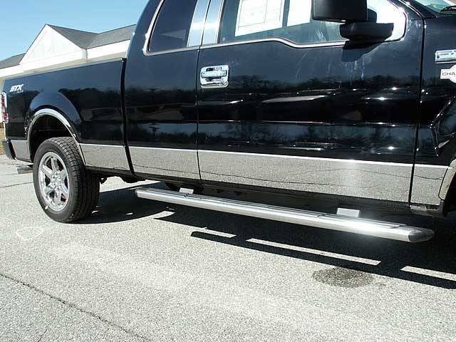 F-150 Super Cab, 5.5' bed, NO Flares QAA  10pcs Rocker Panel Trim TH44300