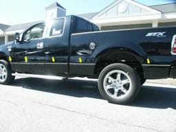 F-150 Super Cab, 6.5'Bed, NO Flares QAA  10pcs Side Accent Trim AT44302