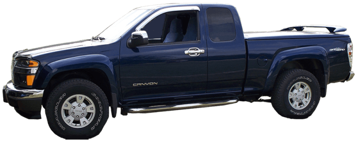 GMC CANYON 4dr QAA Chrome ABS plastic 8pcs Door Handle Cover DH44151 thumbnail 2