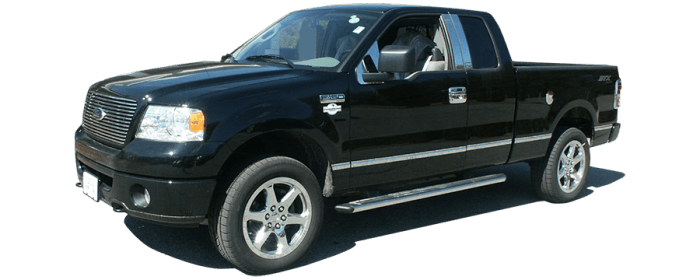F-150 Super Cab, 8' bed, NO Flares QAA  10pcs Rocker Panel Trim TH44312 thumbnail 3