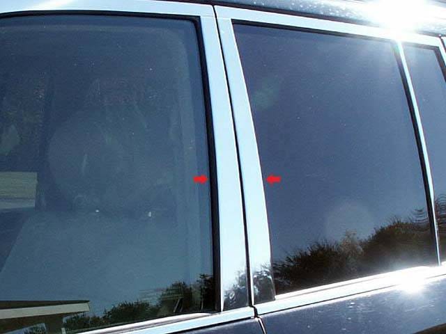LEXUS LX470 4dr QAA Stainless 4pcs Pillar Trim PP24120