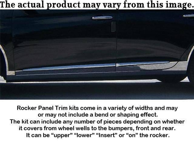 JAGUAR XJ 4dr QAA Stainless 8pcs Rocker Panel Trim TH24097