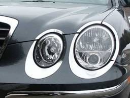 KIA AMANTI 4dr QAA Stainless 10pcs Headlight Accent HL24800
