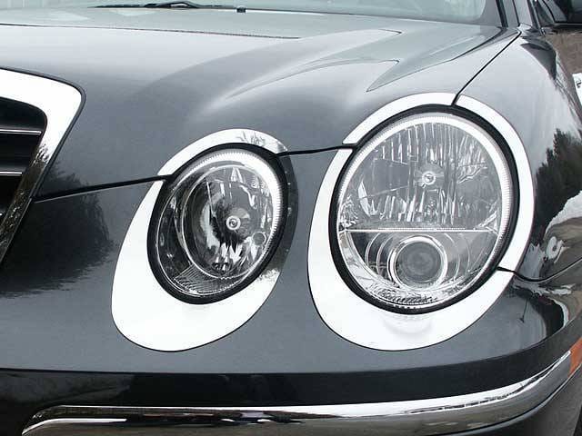 KIA AMANTI 4dr QAA Stainless 10pcs Headlight Accent HL24800
