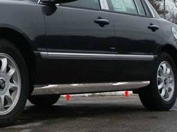 KIA AMANTI 4dr QAA Stainless 4pcs Rocker Panel Trim TH24800