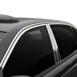 KIA AMANTI 4dr QAA Stainless 4pcs Window Accent Package WP24801