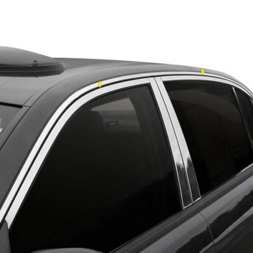 KIA AMANTI 4dr QAA Stainless 4pcs Window Accent Package WP24801