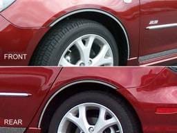 MAZDA MAZDA3 5dr QAA Stainless 4pcs Wheel Well Accent WQ27750