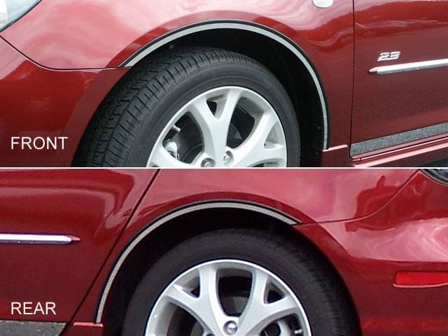MAZDA MAZDA3 5dr QAA Stainless 4pcs Wheel Well Accent WQ27750